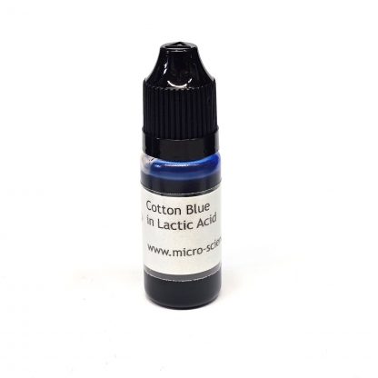 Cotton Blue in Lactic Acid - 10mL