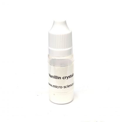 Vanillin crystals for sulphovanillin reaction